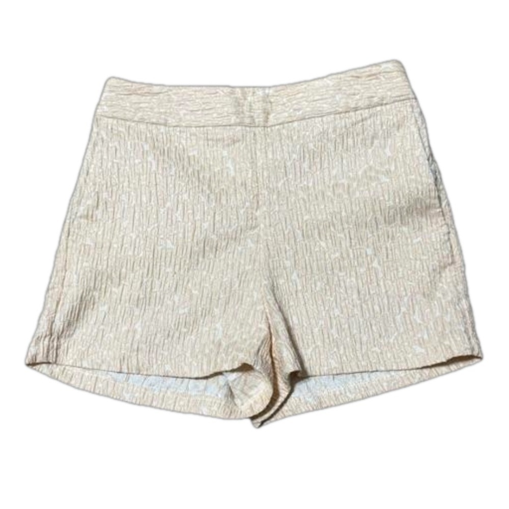 Express Polyester Spandex Crinkle Textured High Waist Pale Pink Women Size 6R